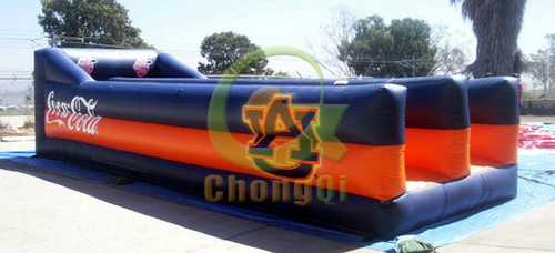 commercial inflatable bungee run sport game